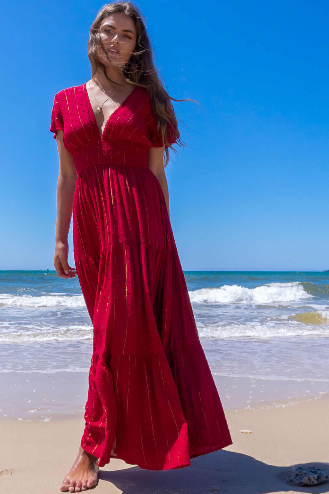 Wirdiell Womens Summer Dresses High Low Ruffle Maxi Dress Spaghetti Strap  Solid Flowy Beach Long Dress White M - Walmart.com